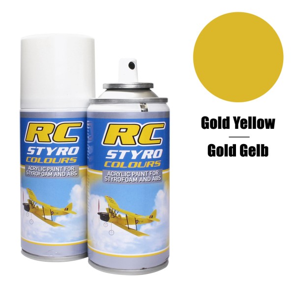 RC Styro 019 gold yellow 150 ml Spraydose