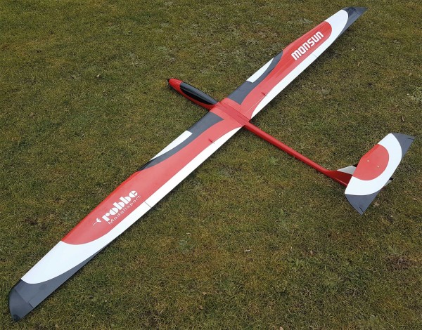 Segler Monsun V2 ARF Styro/GfK/Abachi Fläche