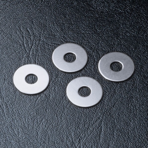 Radmitnehmer Distanzscheibe Alu 0.5mm silber (4 Stück)