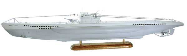 U-Boot Typ VIIb RC Modellbausatz tauchfähig ABS 1:60